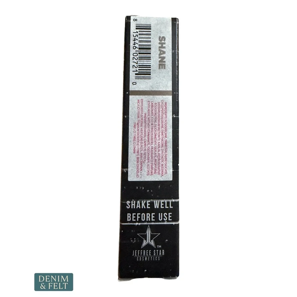 NEW Jeffree Star Cosmetics Shane Velour Liquid Lipstick Metallic Bronze Gold